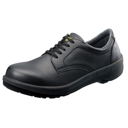 シモン　ECO11黒　地球環境に配慮した静電靴(革製)短靴 ECOACEシリーズ